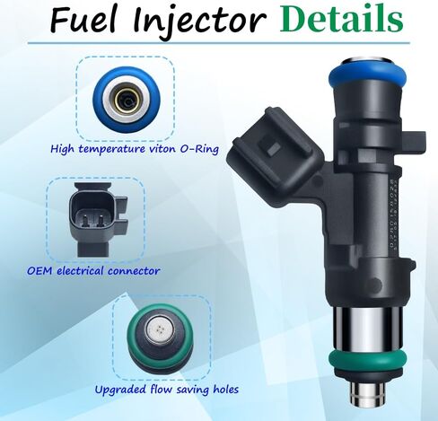 حاقن الوقود يناسب دودج: نيترو/تشالنجر/ماغنوم/رحلة/ستراتوس/تشارجر/أفينجر/جراند كارافان، لكرايسلر: 300/سيبرينج/باسيفيكا/تاون آند كانتري، 2004-2010 2.7L/3.5L/4.0L، 0280158028( 6 قطع) in Kuwait