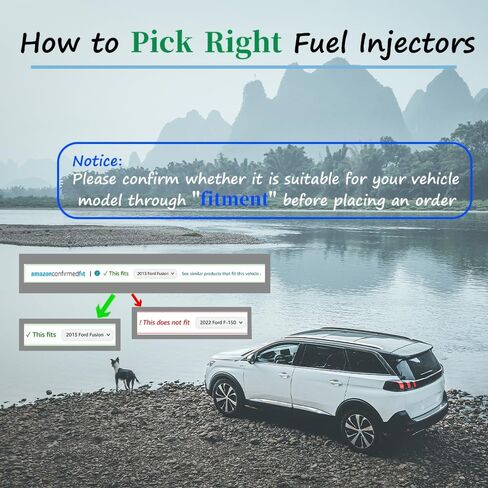 حاقن الوقود يناسب دودج: نيترو/تشالنجر/ماغنوم/رحلة/ستراتوس/تشارجر/أفينجر/جراند كارافان، لكرايسلر: 300/سيبرينج/باسيفيكا/تاون آند كانتري، 2004-2010 2.7L/3.5L/4.0L، 0280158028( 6 قطع) in Kuwait