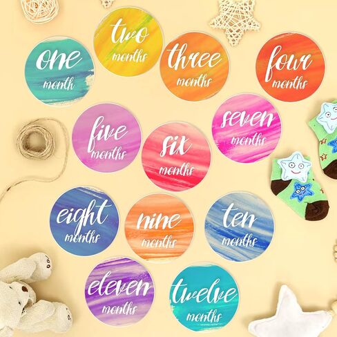 30 قطعة من دوائر الأكريليك الشفافة مقاس 4 بوصات من Daily Treasures مع 4 فرش طلاء، قرص بلاستيكي دائري - ورقة دائرة من الأكريليك الشفاف لإطار الصورة الفنية اللوحة DIY in Kuwait