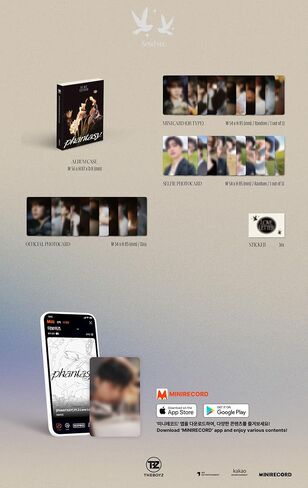The Boyz Phantasy_Pt.3 Love Letter 2nd Album Contents+Photocard+Sticker+etc+Tracking Sealed TBZ (Stanard Set(Write+Send)) in Saudi Arabia