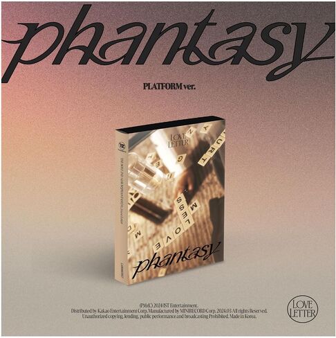 The Boyz Phantasy_Pt.3 Love Letter 2nd Album Contents+Photocard+Sticker+etc+Tracking Sealed TBZ (Stanard Set(Write+Send)) in Saudi Arabia