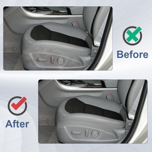 Seat Switch Bezel Trim Panel Compatible with Chevrolet Malibu 2013-2016 Replaces 22753131 Left Driver Side Black in Saudi Arabia