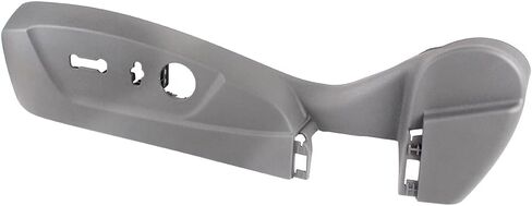 Seat Switch Bezel Trim Panel Compatible with Chevrolet Malibu 2013-2016 Replaces 22753131 Left Driver Side Black in Saudi Arabia
