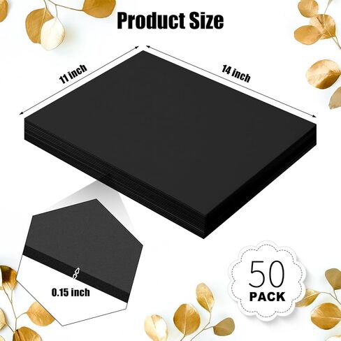 Frienda 50 Pack Foam Boards Core Backing Board 1/8 Inch Thickness Foam Poster Boards for Projects Boards Presentation Board for School Crafts Office Art Projects(White,8 x 10 Inch) in Saudi Arabia
