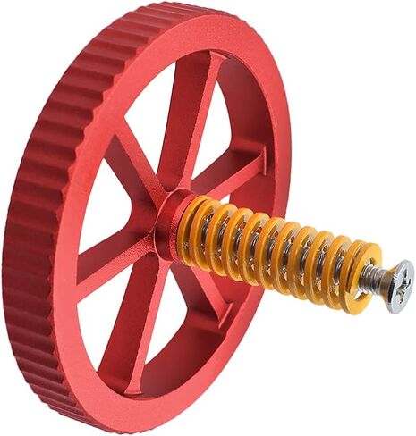 4 قطع من صامولة تسوية اليد من الألومنيوم الأزرق المطورة من IdeaFormer، 4 قطع نوابض 20 ملم، 4 قطع براغي، 4 قطع عمود تسوية من السيليكون لطابعة Ender 3/3 Pro/3v2 ثلاثية الأبعاد in Kuwait