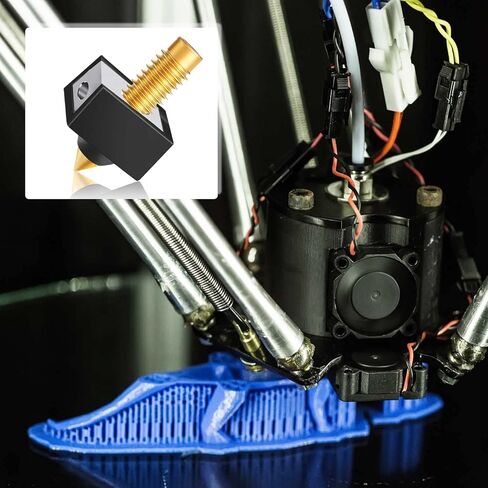 10Pieces Heater Block Silicone Cover 3D Printer Hotend Silicone Sock Heat Shield Printer Accessories for Creality Ender 3/3 Pro/3 V2, Ender 5/5 Plus/5 Pro, CR 10 Series, MK7/ 8/9 in Kuwait