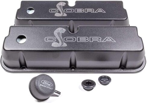 Ford Racing M-6582-LE302SBK SBF Black Valve Cover with Cobra Logo in Saudi Arabia