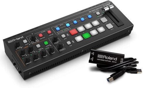 Roland V-1HD+ STR Video Switcher Web Streaming Bundle and UVC-01 in Saudi Arabia