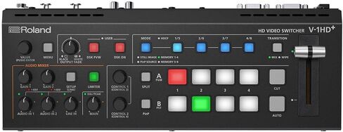 Roland V-1HD+ STR Video Switcher Web Streaming Bundle and UVC-01 in Saudi Arabia