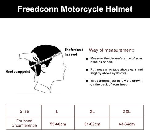 Bluetooth Motorcycle Helmet FreedConn BM22 Full Face Helmet Motorcycle Helmets Dual Visor Helmet with Integrated Intercom System DOT Helmet with Bluetooth 3.0 2-3 Riders/500M/FM/Voice Dial/Black in Saudi Arabia