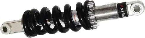 Bicycle Motorcycle,215mm/8.46in 2000LBS Rear Sprin surprise Damper Universal Fits for Moped Scooter Pit Dirt Bike 50cc 70cc 90cc 125cc 150cc 250cc Buggy Gokart (215mm/8.46in), black in Saudi Arabia