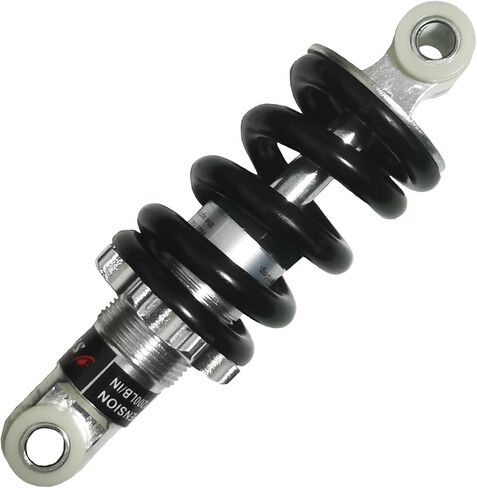 Bicycle Motorcycle,215mm/8.46in 2000LBS Rear Sprin surprise Damper Universal Fits for Moped Scooter Pit Dirt Bike 50cc 70cc 90cc 125cc 150cc 250cc Buggy Gokart (215mm/8.46in), black in Saudi Arabia