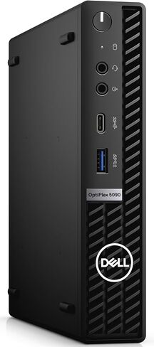 كمبيوتر مكتبي صغير للأعمال Dell Optiplex 5090 MFF (Intel i5-11500T، ذاكرة الوصول العشوائي 16 جيجابايت، 256 جيجابايت SATA SSD، Intel UHD 750، WiFi 6، بلوتوث 5.2، RJ-45، منفذ عرض 2X، ويندوز 10 برو) in Kuwait