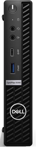 كمبيوتر مكتبي صغير للأعمال Dell Optiplex 5090 MFF (Intel i5-11500T، ذاكرة الوصول العشوائي 16 جيجابايت، 256 جيجابايت SATA SSD، Intel UHD 750، WiFi 6، بلوتوث 5.2، RJ-45، منفذ عرض 2X، ويندوز 10 برو) in Kuwait