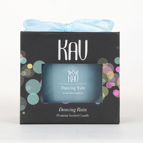 Scented Candles 85g – KAV Smooth Sensation Home Decor Natural Aromatherapy Premium Scent Candle for Home Women Men, Soy Wax and Essential Oils (Fresh Linen) in Saudi Arabia