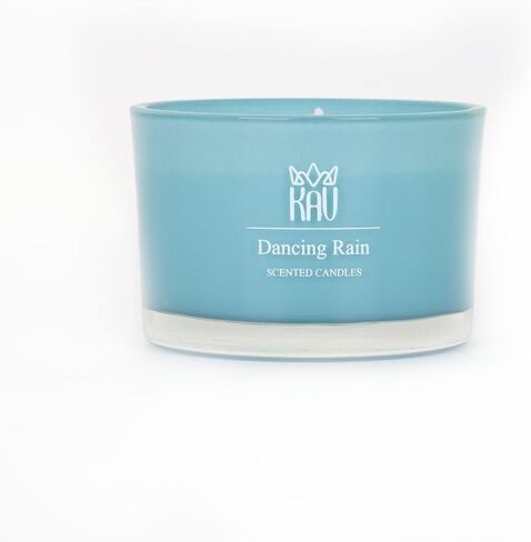 Scented Candles 85g – KAV Smooth Sensation Home Decor Natural Aromatherapy Premium Scent Candle for Home Women Men, Soy Wax and Essential Oils (Fresh Linen) in Saudi Arabia