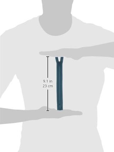 Coats Thread & Zippers F7218-279 All-Purpose Plastic Zipper, 18", Dark Teal in Saudi Arabia