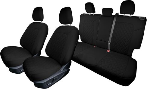 FH Group Custom Fit Neoprene Seat Covers for 2021-2024 Ford Bronco Sport with Water Resistant Neosupreme Insert - Front Set Black in Saudi Arabia