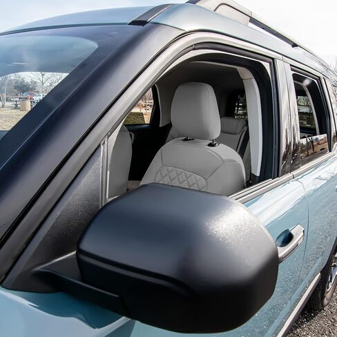 FH Group Custom Fit Neoprene Seat Covers for 2021-2024 Ford Bronco Sport with Water Resistant Neosupreme Insert - Front Set Black in Saudi Arabia