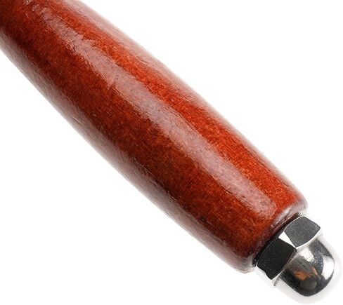 2 مطرقة نايلون بمقبض خشبي، مطارق نحت الجلود مجموعة أدوات خياطة جلد البقر للعمل بالحرف الجلدية (قطعتان) in Kuwait