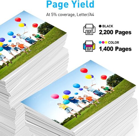 خرطوشة حبر بديلة متوافقة لطابعة HP 125A CB540A، سماوي، أرجواني، أصفر، أسود، 4 عبوات in Kuwait