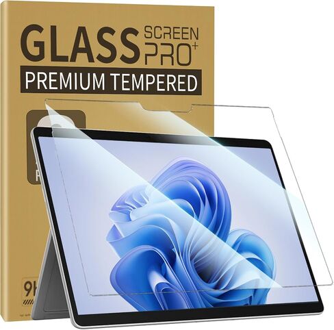 ZenRich [عبوة من قطعتين واقي شاشة من الزجاج المقوى المضاد للضوء الأزرق لجهاز Surface Pro 11 /Pro 10 /Pro 9 /Surface Pro 8 /Surface Pro X مع صلابة مضادة للوهج/ 9H/خالية من الفقاعات/صديقة للحافظة، متوافق مع القلم in Kuwait