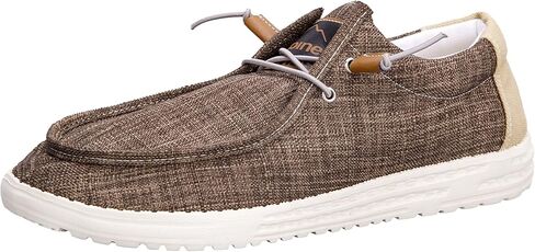 Alpine Swiss Flynn Mens Boat Shoes Casual Slip On Moccasin Loafers Sailing Deck Shoe So Light It Floats On Water in Kuwait