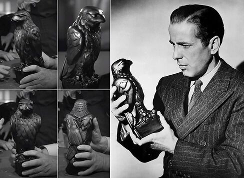 The Maltese Falcon Statue Prop Secret Compartment or Gold Edition!1941 Maltese Falcon Statue Replica,Handmade for Home Decor,Personalise Figurine for Office Desktop Decor,15cm (Black) (Y-88) in Saudi Arabia
