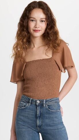Theory Women's Smocked Top in Saudi Arabia