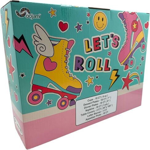 تكفي لـ 18 قطعة كاملة من مستلزمات حفلات أعياد الميلاد تتضمن أطباقًا ومناديل وأغطية طاولات ولافتة علوية للكب كيك مثالية لحفلات التزلج على الجليد وحفلات أعياد الميلاد in Kuwait