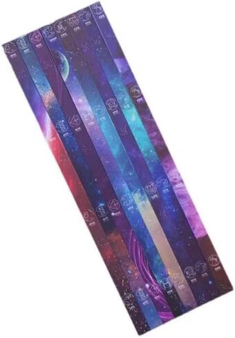 540 Sheets Origami Stars Paper Strips 12 Constellations Printed Folding Origami Star Paper for DIY Arts Crafting,Handicrafts,Easter Basket Stuffers (Twelve constellations) in Saudi Arabia