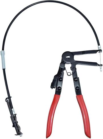 24" Wire Flexible Hose Clamp Pliers, 2FT Long Reach Spring Clamp Pliers Locking Tool For Car Fuel Oil Water Pipe in Saudi Arabia