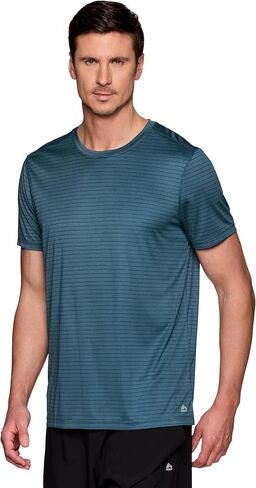 RBX Men's Workout T-Shirt, Breathable Lightweight Stretch Jersey Moisture Wicking Quick Dry Running Training Top in Saudi Arabia