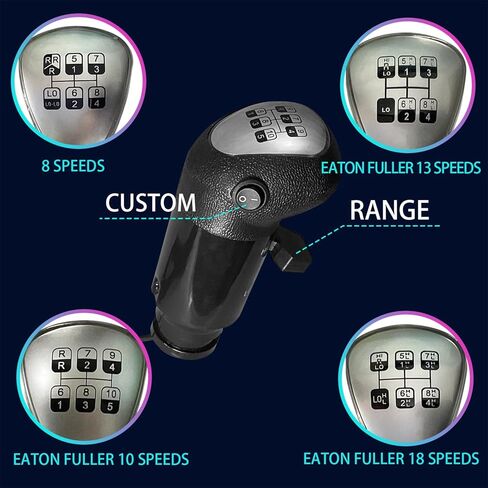 مقبض ناقل الحركة USB لمحاكاة الشاحنة باليد اليسرى من HCXLELD لـ ATS وETS2 متوافق مع Logitech G25 G27 G29 G920 G923 Thrustmaster TH8A Fanatec SQ Moza PXN أو محول DIY آخر in Kuwait