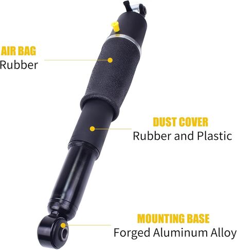 DEDC قطعتان من مجموعة تعليق الهواء الأمامي، قطع غيار زنبرك هوائي تناسب 2015-2021 كاديلاك ESV تشيفي سيلفرادو تاهو جي إم سي سييرا 1500 يوكون (XL)، 84176631 580-1108 in Kuwait