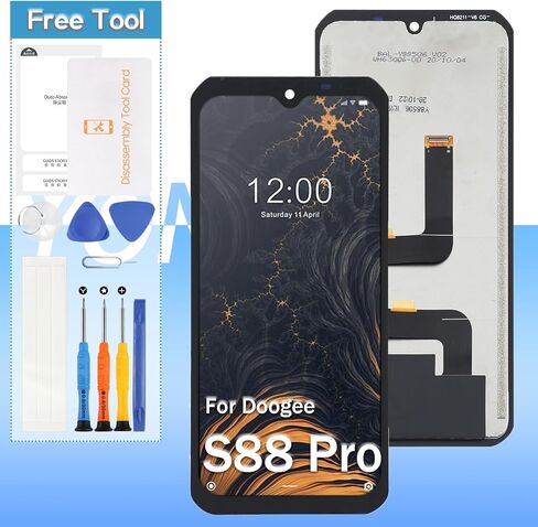for Doogee S88 Pro /S88 Plus Screen Replacement 6.3" LCD Display Touch Digitizer Assembly with Tools in Saudi Arabia