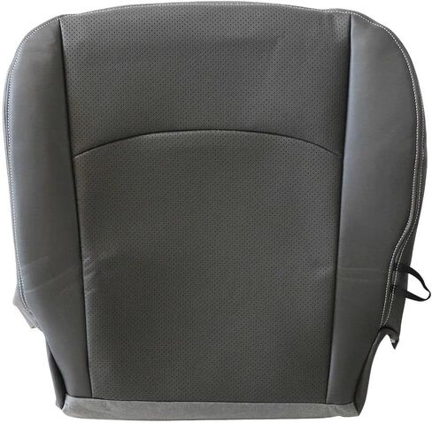 GXARTS Driver Bottom Replacement Seat Cover Dark Gray Compatible with Dodge Ram 1500 2500 3500 4500 5500 Laramie SLT with Leather Sport Power Wagon Single-Cab Crew-Cab Quad-Cab MegaCab 2010-2012 in Kuwait