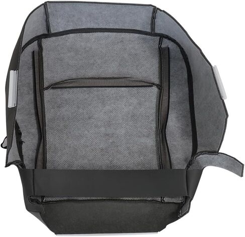 GXARTS Driver Bottom Replacement Seat Cover Dark Gray Compatible with Dodge Ram 1500 2500 3500 4500 5500 Laramie SLT with Leather Sport Power Wagon Single-Cab Crew-Cab Quad-Cab MegaCab 2010-2012 in Kuwait