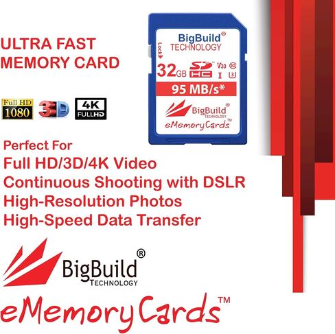 16GB UHS-I U3 95MB/s Memory Card for Canon PowerShot SX420 is, SX430 is, SX520 HS, SX530 HS, SX540 HS, SX60 HS, SX610 HS, SX620 HS, SX710 HS, SX720 HS, SX730 HS, SX740 HS Camera in Saudi Arabia