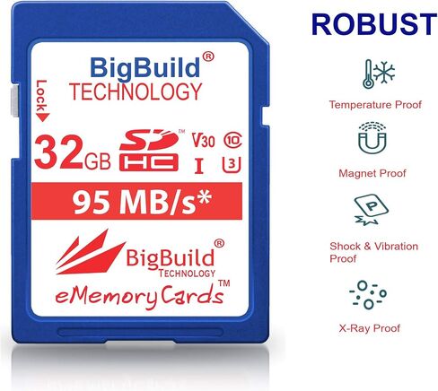 16GB UHS-I U3 95MB/s Memory Card for Canon PowerShot SX420 is, SX430 is, SX520 HS, SX530 HS, SX540 HS, SX60 HS, SX610 HS, SX620 HS, SX710 HS, SX720 HS, SX730 HS, SX740 HS Camera in Saudi Arabia