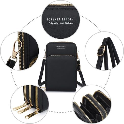 Small Cell Phone Crossbody Bags For Women, Mini Over Shoulder Purse with Credit Card Slots Crossbody Purse For Women in Saudi Arabia