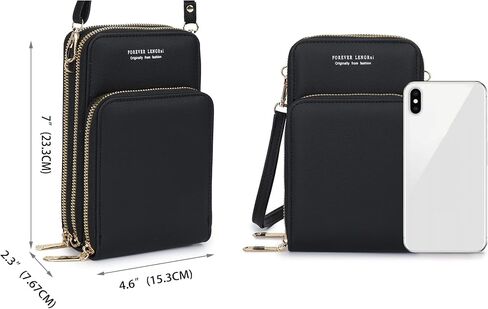 Small Cell Phone Crossbody Bags For Women, Mini Over Shoulder Purse with Credit Card Slots Crossbody Purse For Women in Saudi Arabia