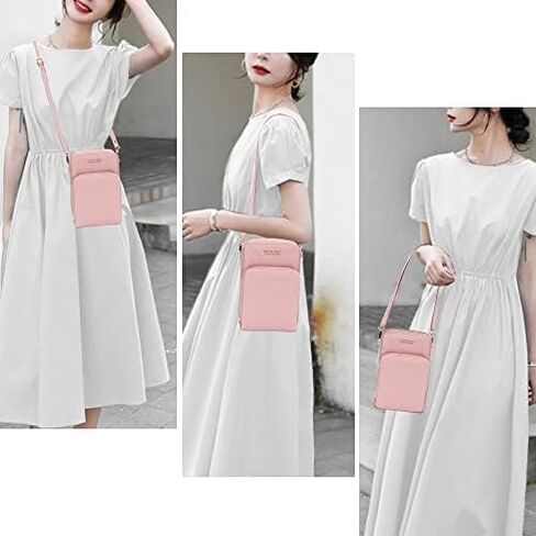 Small Cell Phone Crossbody Bags For Women, Mini Over Shoulder Purse with Credit Card Slots Crossbody Purse For Women in Kuwait