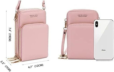 Small Cell Phone Crossbody Bags For Women, Mini Over Shoulder Purse with Credit Card Slots Crossbody Purse For Women in Kuwait