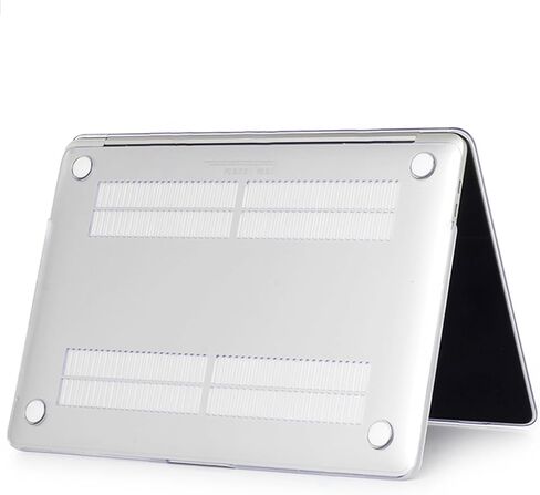 G JGOO متوافق مع حافظة MacBook Air 13 بوصة 2022 2021 2020 2019 2018 الإصدار M1 A2337 A2179 A1932 Touch ID، حافظة صلبة للكمبيوتر المحمول Glitter Pearl + 2 غطاء لوحة مفاتيح + واقي شاشة، عين شريرة in Kuwait