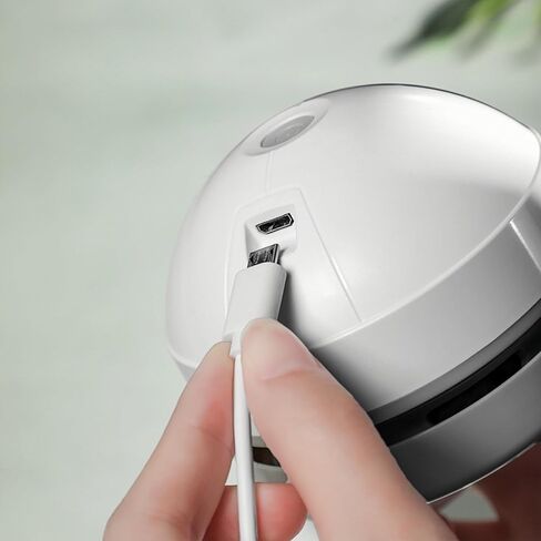 MWM19: Mini Portable Vacuum Cleaner and Sweeper, Easy to Remove Dust/Hair/Pet Hair/Small Pieces of Paper on Desktop/Table/Keyboard/Sofa/Window Slot,Cartoon & Lightweight Style,USB Charged… in Saudi Arabia