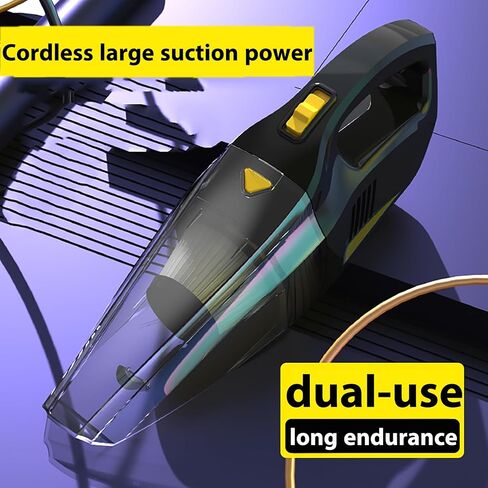 Dust Buster Upgrade Handheld Vacuum Cordless Rechargeable Handheld Vacuums 12000PA-16500PA High Power with Power Display for Car, Home, Office, Pet Hair Travel Cleaning Wet and Dry Use in Saudi Arabia