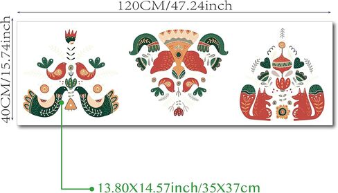 funlife Double-Sided Stained Glass Window Film, Watercolor Border Vintage Window Stickers, Static Cling Window Decals, Non-Adhesive Decor for Glass Door, Flat Vintage Floral in Saudi Arabia