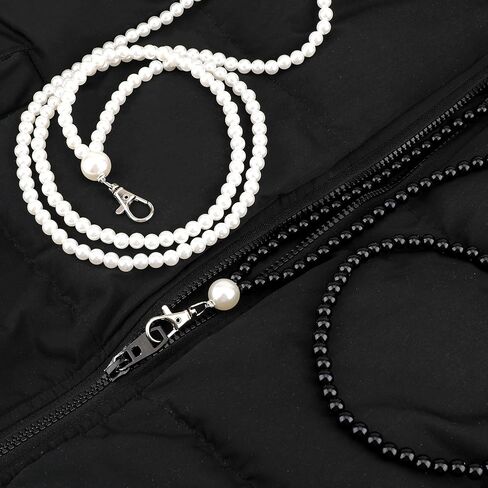 2 Packs Zipper Helper Pull for Dresses Dress Zip Puller, Zipper Assistant Zipping Up Down Dress and Boot, Zipper Extender for Dress Zipping Up Down Dress Yourself(Black White) in Saudi Arabia
