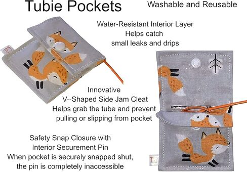 Feeding Tube NG NJ Securing Holder Pouch Set of 3 Reusable Nasogastric Securement Storage Accessory Infant Child Teen Adult in Saudi Arabia